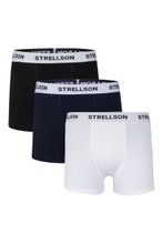 STRELLSON Boxershort (3er-Pack) navyblau/schwarz/weiss Herren - 3 Stück