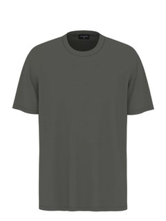 STRELLSON T-shirt Colin (100% organic cotton) dark green men's