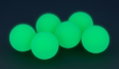 Sunflex Tischtennisball Glowing/Leuchtend grün - 6 Stück