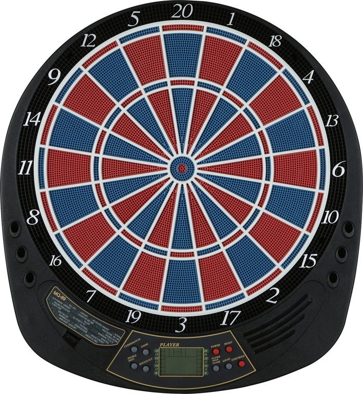 Sunflex Electronic Dartboard Comet - for up to 8 players, 6 darts is a competition board in tournament size - 1 piece