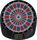Sunflex Electronic Dartboard Master - for up to 16 players with tournament dimensions, 12 darts, 27 games with 124 variations - 1 piece