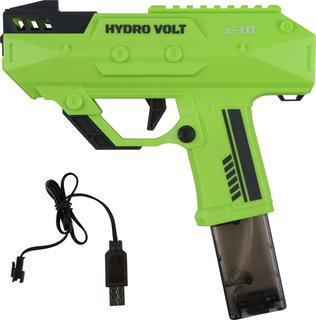 Sunflex Pistolet do spryskiwania wodą Typhoon - elektroniczny pistolet do spryskiwania wodą 650ml z akumulatorem (ok. 20 min.) - zielony - 1 sztuka