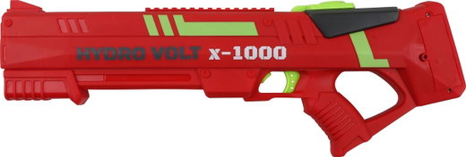 Sunflex Wasserspritzpistole Legend - elektronische Wasserspritzpistole 700ml mit Akku (ca. 25 min.) - rot - 1 Stück