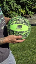 Sunflex Volleyball Beach- und Funball Neopren (Große 5) Funky Boom grün - 1 Ball