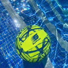 Sunflex Volleyball Beach- und Funball Neopren (Große 5) Funky Crossed gelb - 1 Ball