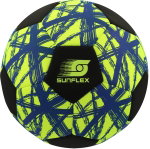Sunflex Fussball Neopren (Große 5) Funky Crossed blau/gelb - 1 Ball