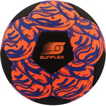 Sunflex Football Neoprene (Size 5) Funky Scribble orange - 1 Ball