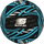 Sunflex Volleyball Beach- und Funball Action Pro Neopren (Große 5) - langlebig, elastisch, weich, robust - schwarz/blau - 1 Ball