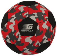Sunflex Football Neoprene (Size 5) Camo Red - 1 Ball