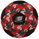 Sunflex Fussball Neopren (Große 5) Camo rot - 1 Ball