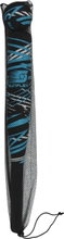 Sunflex Baseball Set Action Pro - weicher Neoprenüberzug, der das Verletzungsrisiko minimiert - schwarz/blau - 1 Stück