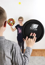 Sunflex Throwing Game Skilly Set Fireworks - elastic finger loops, neoprene black/red/yellow - 1 set