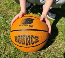 Sunflex Basketball Bounce (Size 7, with PVC Stitching) orange - 1 Ball