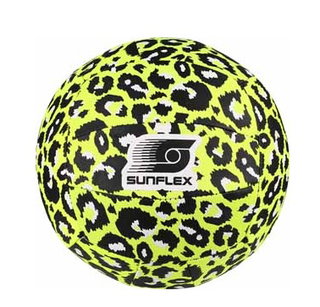 Sunflex Beach- i Funball Neoremix Animal (Rozmiar 5) żółty/czarny