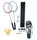 Sunflex Badminton Matchmaker Set Pro (2x Schläger, 2x Bälle, 1x Netz, 1x Tasche)