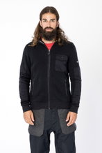 super natural Winter Jacket Compound Techno black Men