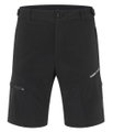 Super Natural Fahrradhose Merino Unstoppable Shorts (robust, stretchy, windabweisend) kurz schwarz Herren