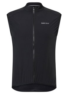 Super Natural Weste Merino Unstoppable Gilet (Merino Funktionsweste) schwarz Herren