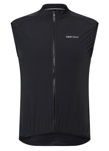 Super Natural Weste Merino Unstoppable Gilet (Merino Funktionsweste) schwarz Herren