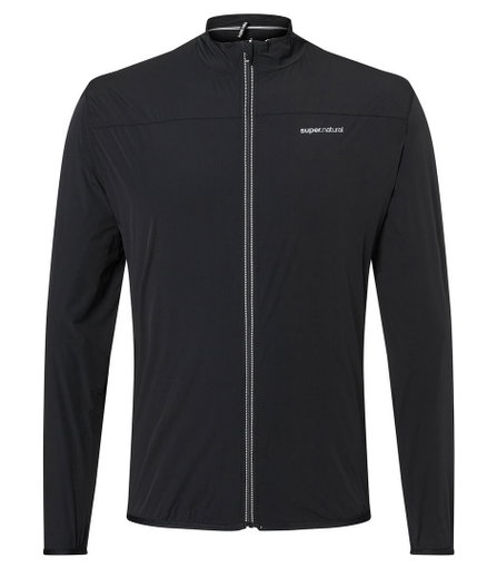 super natural Funktionsjacke Merino Unstoppable Thmero (Merino Funktionsjacke) schwarz Herren