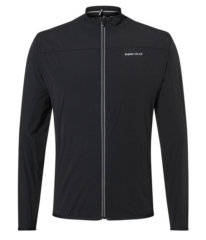 super natural Funktionsjacke Merino Unstoppable Thmero (Merino Funktionsjacke) schwarz Herren