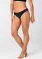 super natural Slip Base Thong 175 (Merinowolle) Unterwäsche schwarz Damen