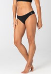 super natural Slip Base Thong 175 (Merinowolle) Unterwäsche schwarz Damen