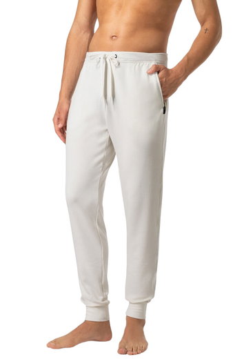 super natural Spodnie dresowe Everyday Sweatpants (Mieszanka Merino) długie białe męskie
