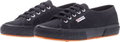 Superga Sneaker Cotu Classic 2750 czarny/brązowy damski