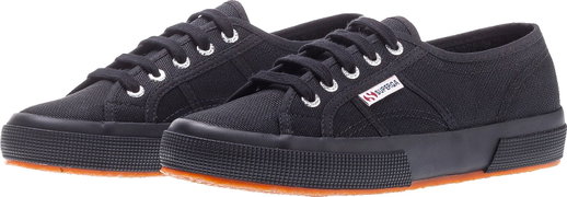 Superga Sneaker Cotu Classic 2750 czarny/brązowy damski