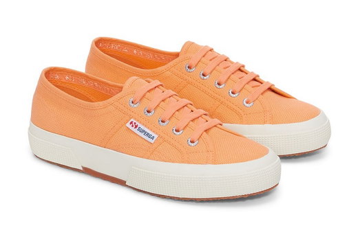 Superga Sneaker Cotu Classic 2750 pomarańczowy/melonowy damski