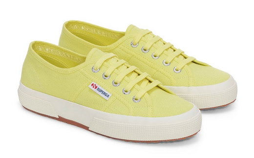 Superga Sneaker Cotu Classic 2750 limegelb Damen