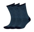 Sympatico Tennissocken Crew (Baumwolle) jeansblau - 3 Paar