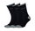 Sympatico Tennis Socks Crew (Cotton) black - 3 Pairs