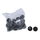 Talbot Torro Squash Ball (1 blue dot, speed fast) black - 25 balls in a polybag