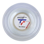 Tecnifibre Tennissaite Razor Soft (Haltbarkeit+Allround) weiss 200m Rolle