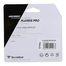 Tecnifibre Overgrip Players Pro 0.5mm (absorpcja potu) czarny 3 szt.