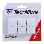 Tecnifibre Overgrip Players Pro 0.5mm (Schweissabsorption) weiss 3er