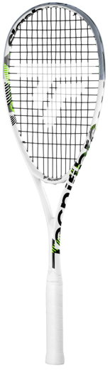 Tecnifibre Squashschläger Slash 135g/ausgewogen weiss - besaitet -