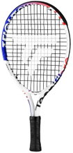 Tecnifibre Kinder-Tennisschläger T-Fight Club 17in/162g (1-3 Jahre) weiss - besaitet -