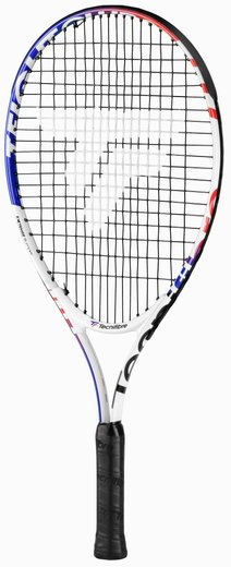 Tecnifibre dziecięca rakieta tenisowa T-Fight Club 23in/200g (6-9 lat) biała - naciągnięta -