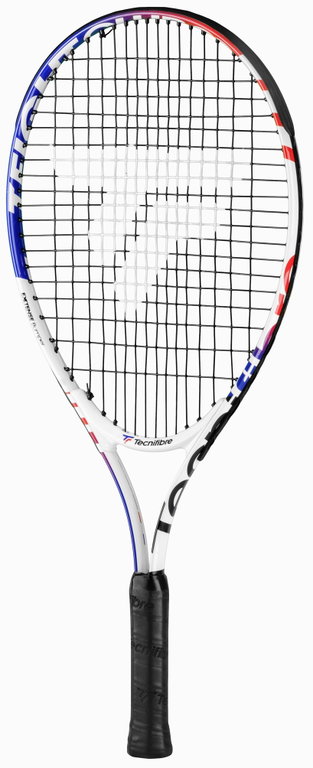 Tecnifibre Kids' Tennis Racket T-Fight Club 23in/200g (6-9 years) white - strung -