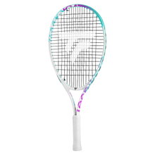 Tecnifibre Kinder-Tennisschläger Tempo Iga 23in/200g (6-9 Jahre) 2025 weiss/violett - besaitet -