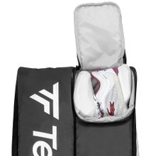 Tecnifibre Tennis Racket Bag Tour Endurance (Racket Bag, 3 Main Compartments, Shoe Compartment) 2025 White 15-Pack