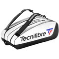 Tecnifibre Tennis-Racketbag Tour Endurance (Schlägertasche, 2 Hauptfächer) weiss 12er