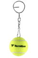 Tecnifibre Schlüsselanhänger Mini-Tennisball 4cm gelb - 1 Stück