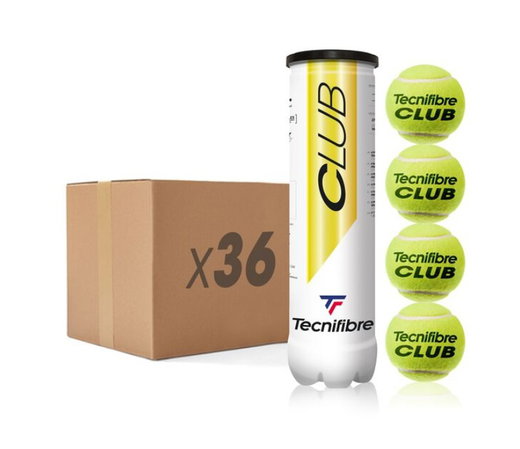 Tecnifibre Tennisbälle Club X D-Core Dose 36x4er im Karton