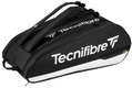 Tecnifibre Squash-Racketbag Tour Endurance Neo (Schlägertasche, 2 Hauptfächer, Schuhfach) 2026 schwarz 12er
