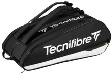 Tecnifibre Squash-Racketbag Tour Endurance Neo (Schlägertasche, 2 Hauptfächer, Schuhfach) 2026 schwarz 12er