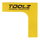 TOOLZ Markierungsecke (4 Ecken) gelb 4er Set